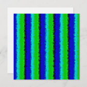 Groen blauw abstract 3D regenboogpatroon (Voorkant / Achterkant)