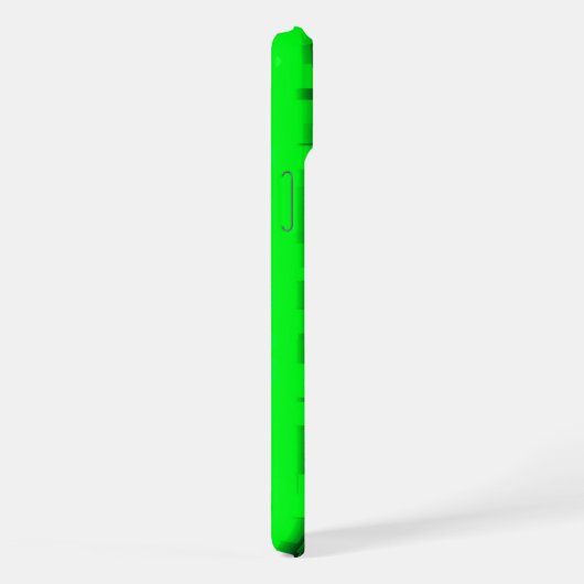 Groen blauw abstract 3D regenboogpatroon iPhone Hoesje (Rechterkant)