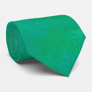 Groen Blauw Abstract Stropdas