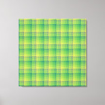 Groen Blauw Dambord Abstract Patroon