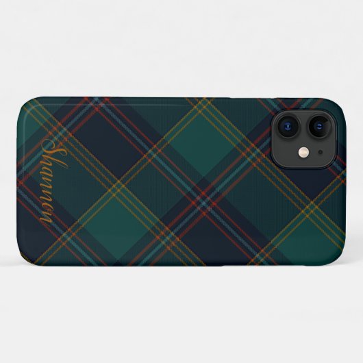 groen, blauw en Aqua Pset Case-Mate iPhone Case (Achterkant (horizontaal))