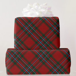 Groen blauw en rood met kerstcadeau cadeaupapier