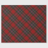 Groen blauw en rood met kerstcadeau cadeaupapier (Vlak)