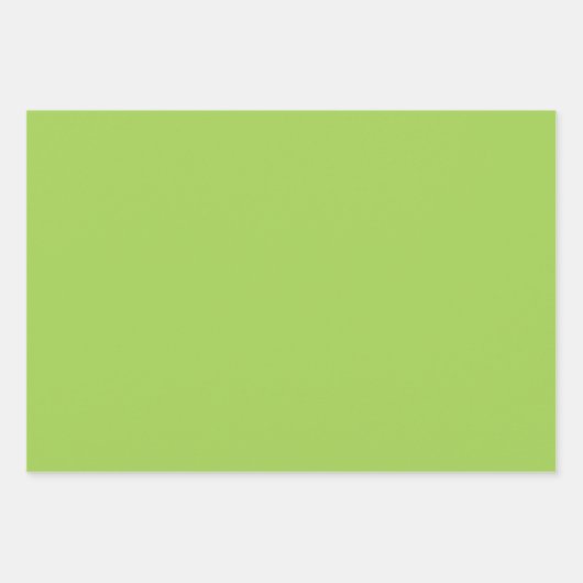 Groen, blauw en wit patroon inpakpapier vel (Voorkant 2)