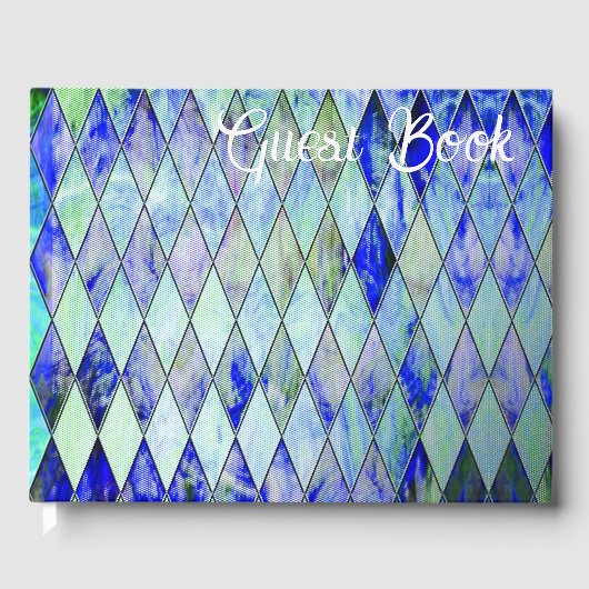 Groen & Blauw Gastenboek (Voorkant)