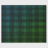 groen-blauw gepleisterd inpakpapier (Vlak)