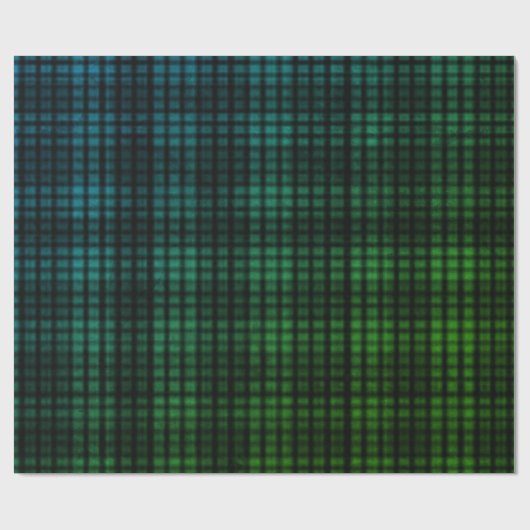 groen-blauw gepleisterd inpakpapier (Vlak)