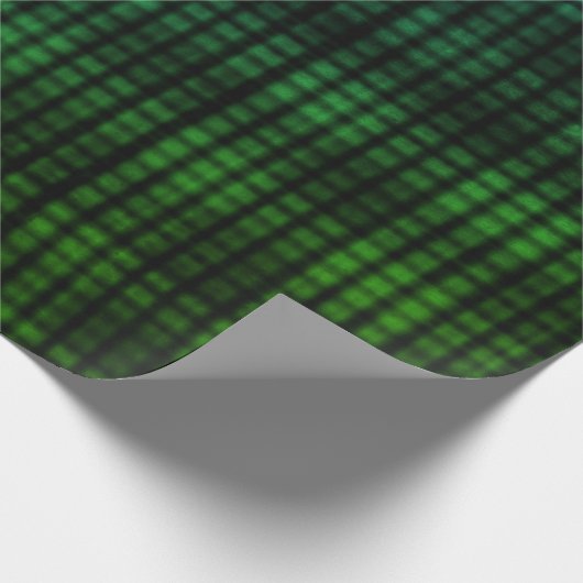 groen-blauw gepleisterd inpakpapier (Hoek)