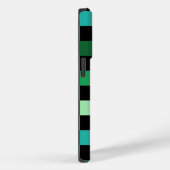Groen Blauw Geruit Gingham Patroon Case-Mate iPhone Case (Achterkant / Rechts)