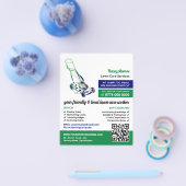 Groen & Blauw grasmaaier, grasmaaier Flyer (Enkel)