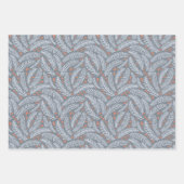 Groen & Blauw Hand-getrokken Kerstmis dennenboom b Inpakpapier Vel (Voorkant 2)