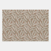 Groen & Blauw Hand-getrokken Kerstmis dennenboom b Inpakpapier Vel (Voorkant)