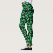 Groen blauw leggings (Links)