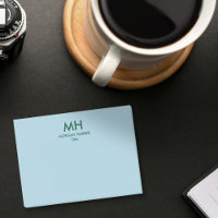 Groen Blauw Minimaal Schoon Initiaal