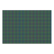 Groen Blauw Oranje Schotse Ruit Tartan