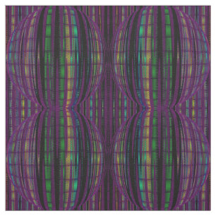 Groen blauw Paars Ball Print Patroon Stof