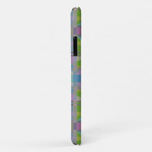 Groen blauw Paars Geometrisch Case-Mate iPhone Case (Achterkant/rechts)