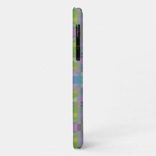 Groen blauw Paars Geometrisch Case-Mate iPhone Case (Achterkant/links)