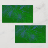 Groen Blauw Pijnpatroon Visitekaartje (Voorkant / Achterkant)