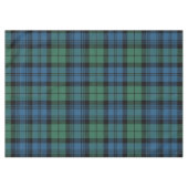 Groen Blauw Plaid Rustieke Klassieke Campbell Tart Tafelkleed (Voorkant (Horizontaal))