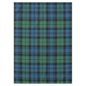 Groen Blauw Plaid Rustieke Klassieke Campbell Tart Tafelkleed (Voorkant)
