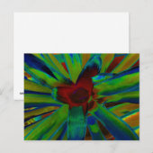 Groen blauw Plant Afbeelding Briefkaart (Voorkant / Achterkant)