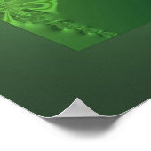 groen blauw poster (Hoek)