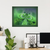 groen blauw poster (Thuiskantoor)