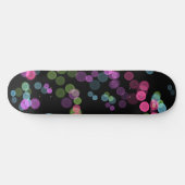 Groen Blauw Roze Paarse Abstracte Bubble Design Persoonlijk Skateboard (Horizontaal)