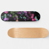 Groen Blauw Roze Paarse Abstracte Bubble Design Persoonlijk Skateboard (Horizontaal)
