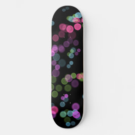 Groen Blauw Roze Paarse Abstracte Bubble Design Persoonlijk Skateboard