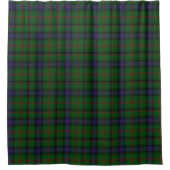 Groen Blauw Schots Tartan Plaid Douchegordijn (Voorkant)