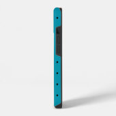 Groen Blauw Stippenpatroon iPhone Hoesje (Linkerkant)