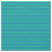 Groen & blauw Striped/Lined Pattern Stof (Close Up)