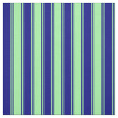 Groen & blauw Striped/Lined Pattern Stof (Swatch)