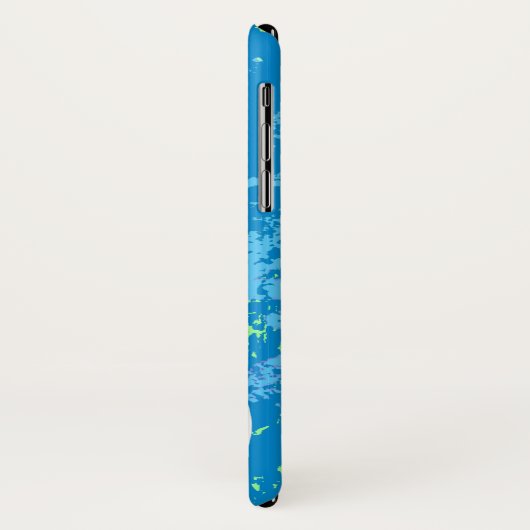 groen blauw surf omhoog zee Case-Mate iPhone case (Achterkant/links)