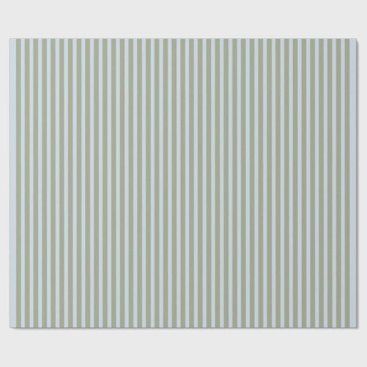 groen blauw universeel gestreept cadeaupapier (Vlak)