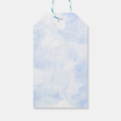 Groen & Blauw Water Pistool Cadeau Labels Cadeaulabel (Achterkant)