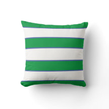 Groen Blauw Wit Nautisch Elegant Moderne Stripes
