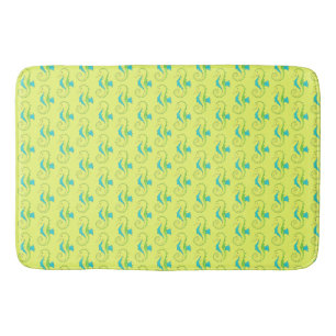 Groen blauw Zee Paardenzee Badmat