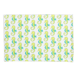 Groen blauw Zee Paardenzee Kussensloop