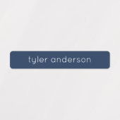 Groen blauw Zinny Waterbestendige etiketten van Ki Labels (Design 1)