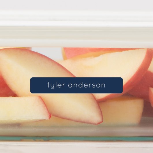 Groen blauw Zinny Waterbestendige etiketten van Ki Labels (Aangebracht)