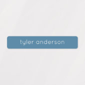 Groen blauw Zinny Waterbestendige etiketten van Ki Labels (Design 2)