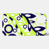 Groen Blauwe Bladeren Case-Mate iPhone Case (Achterkant (horizontaal))