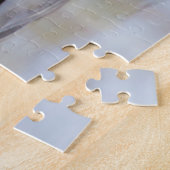 Groen Blauwgroen Legpuzzel (Zijkant)