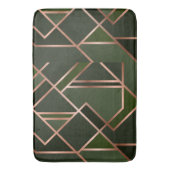 Groen, blauwgroen, limoen, goud, goud, goud, goud, badmat (Voorkant Verticaal)