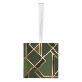 Groen, blauwgroen, limoen, goud, goud, goud, goud, decoratie (Rechts)