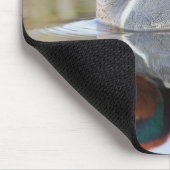 Groen Blauwgroen Muismat (Hoek)