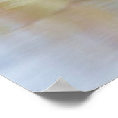 Groen Blauwgroen Poster (Hoek)